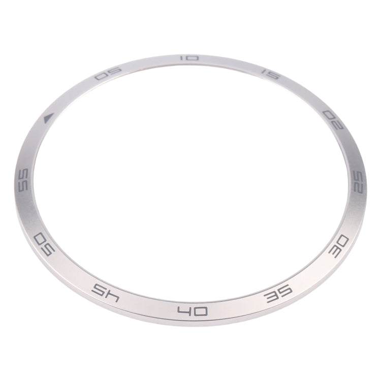 For Huawei Watch GT 4 46mm Original Time Scale Dial (Frosted Silver) by buy2fix