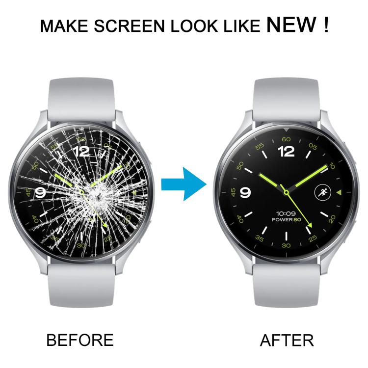 For Xiaomi Watch 2 Original LCD Screen Digitizer Full Assembly with Frame, without Time Scale Dial (Silver) - For Xiaomi by buy2fix | Online Shopping UK | buy2fix