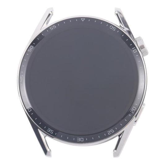 For Huawei Watch GT 3 46mm JPT-B29 Single Cable LCD Screen Digitizer Full Assembly with Frame (Silver) - For Huawei by buy2fix | Online Shopping UK | buy2fix