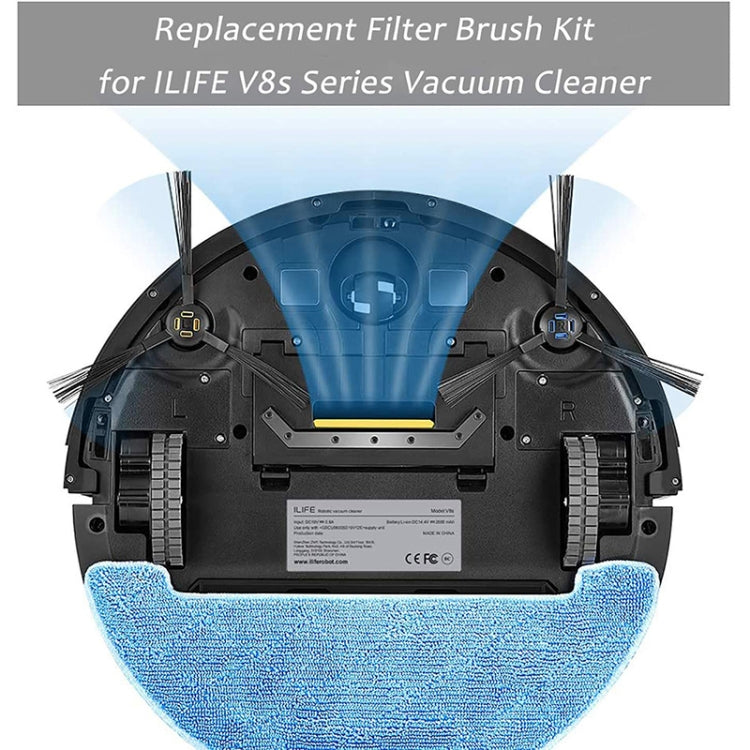 I262 300x130mm Rag for ILIFE V8 V8S by buy2fix