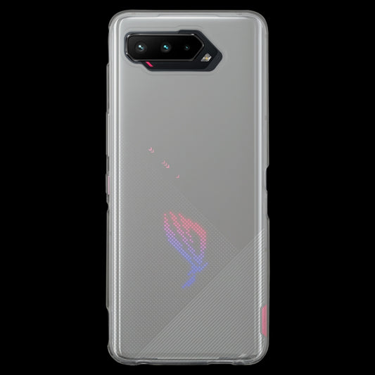 For Asus ROG Phone 5 0.75mm Ultra-thin Transparent TPU Soft Protective Case by buy2fix