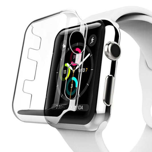 For Apple Watch Series 3 / 2 / 1 42mm Transparent PC Protective Case by buy2fix