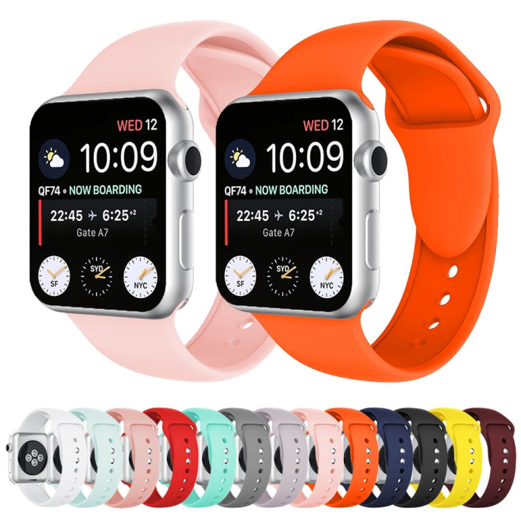 Double Rivets Silicone Watch Band for Apple Watch Series 3 & 2 & 1 38mm(White) by buy2fix