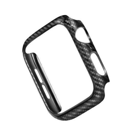 PC Carbon Fiber Frame Protection Case For Apple Watch Series 6 / 5 / 4 / Watch SE 44mm by buy2fix