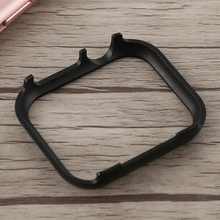 Metal Front Frame Protective Case For Apple Watch Series 6 / 5 / 4 / Watch SE 44mm(Black) by buy2fix