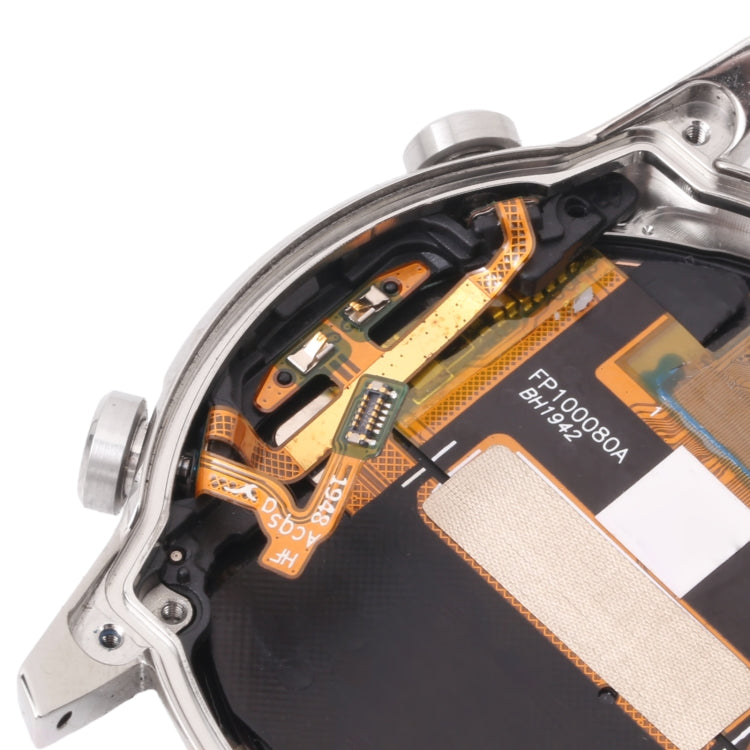 LCD Screen and Digitizer Full Assembly With Frame for Huawei Watch GT 2 46mm(Silver) by buy2fix