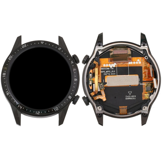 LCD Screen and Digitizer Full Assembly With Frame for Huawei Watch GT 2 46mm(Black) by buy2fix