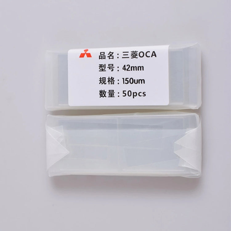 50 PCS OCA Optically Clear Adhesive for Apple Watch Series 1 / 2 / 3 42MM by buy2fix