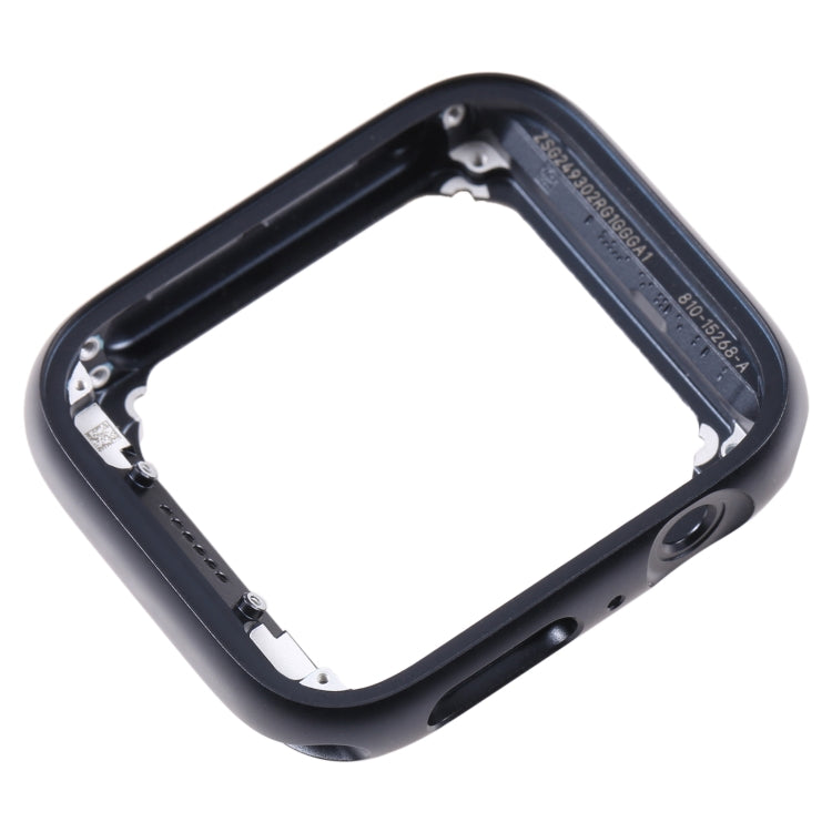 For Apple Watch Series SE 2022 40mm Stainless Steel Middle Frame Bezel Plate (Black) by buy2fix