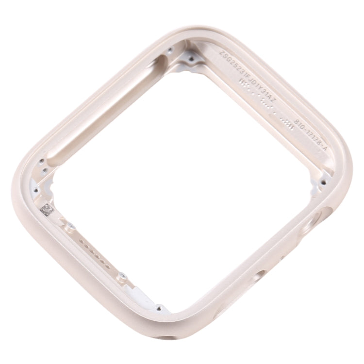 For Apple Watch Series SE 2022 40mm Stainless Steel Middle Frame Bezel Plate (Gold) by buy2fix