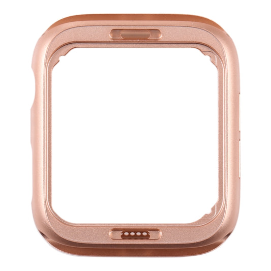 For Apple Watch Series SE 2022 40mm Stainless Steel Middle Frame Bezel Plate (Rose Gold) by buy2fix
