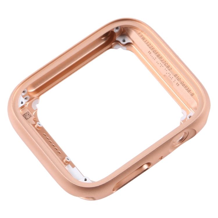 For Apple Watch Series SE 2022 44mm Aluminum Alloy Middle Frame Bezel Plate(Rose Gold) by buy2fix