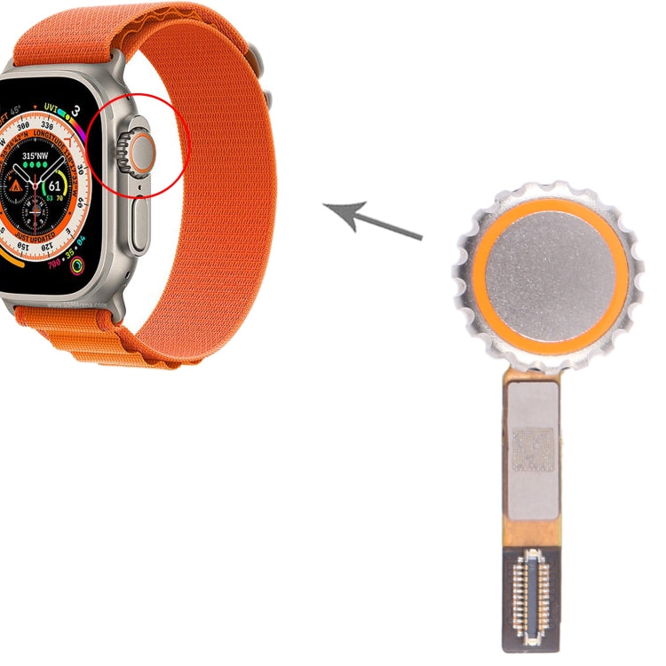 For Apple Watch Ultra 49mm Watch Crown Spin Axis Flex Cable by buy2fix