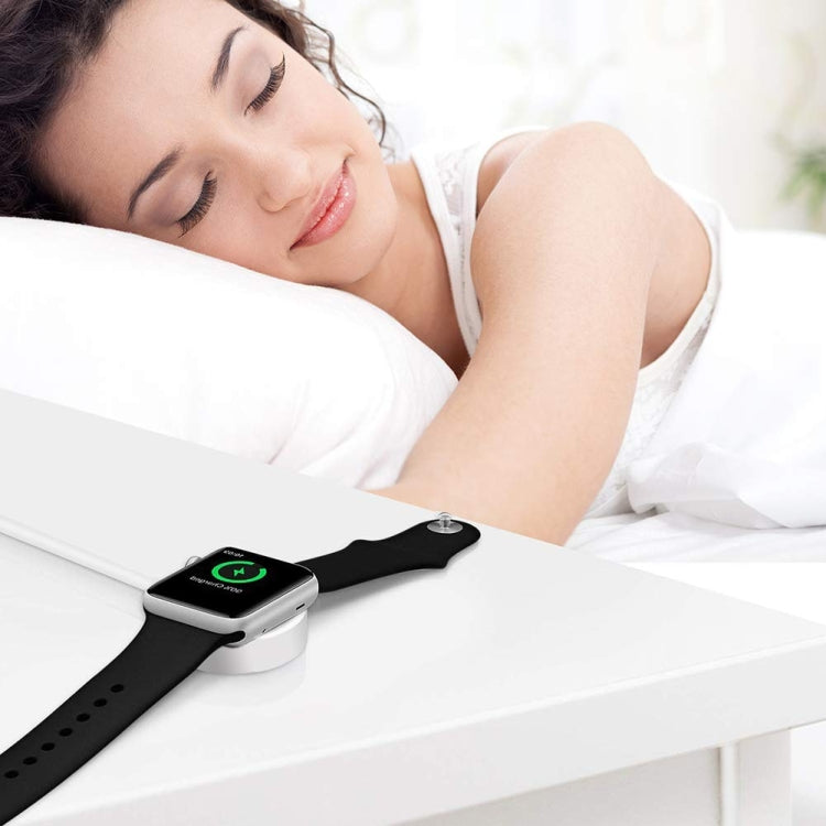 30cm Type-C Universal Portable Magnetic Wireless Charger for Apple Watch Series Ultra & 8 & 7 & 6 & 5 & 4 & 3 & 2(White) by buy2fix