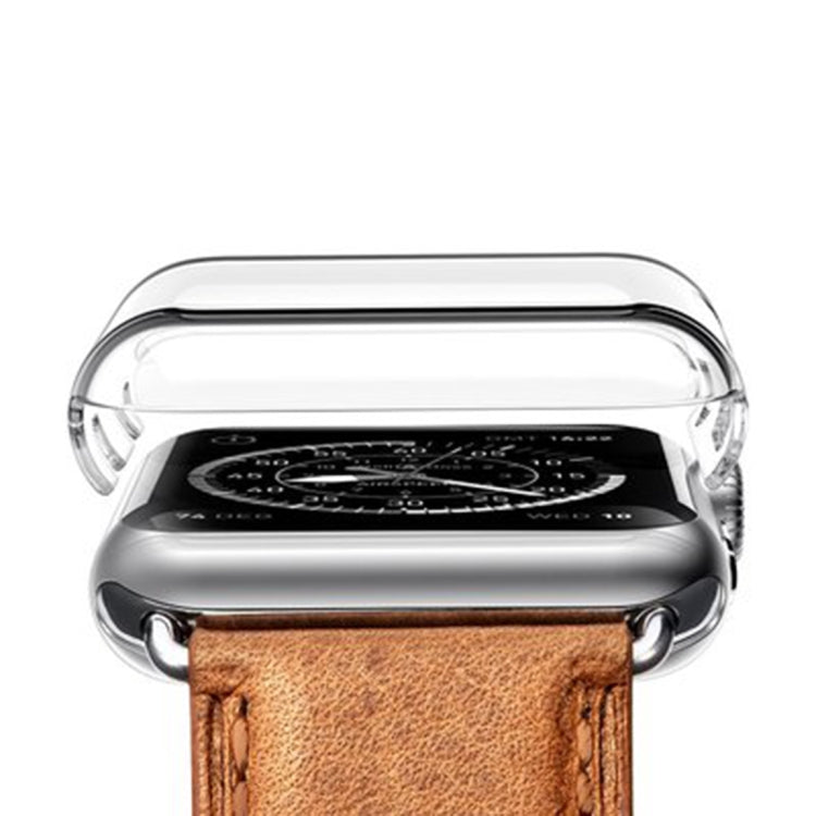 For Apple Watch Series 6 / 5 / 4 / Watch SE 40mm Full Coverage PC Case(Transparent) by buy2fix
