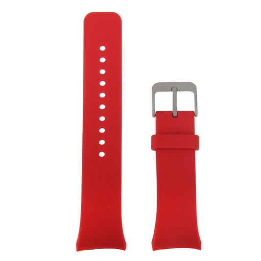 For Samsung Gear S2 Sport / Gear S2 Watch Solid Color Silicone Watchband(Red) by buy2fix