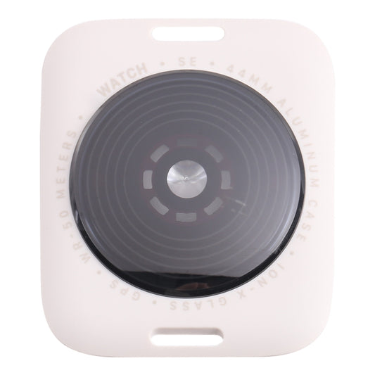For Apple Watch SE 2022 44mm GPS Edition Rear Housing Glass Cover (Aurora) by buy2fix