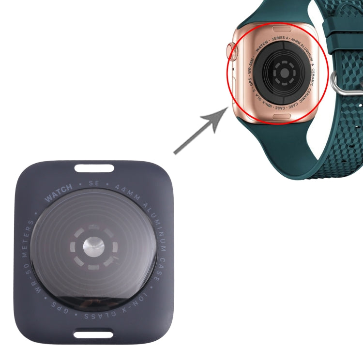 For Apple Watch SE 2022 44mm GPS Edition Rear Housing Glass Cover (Midnight) by buy2fix