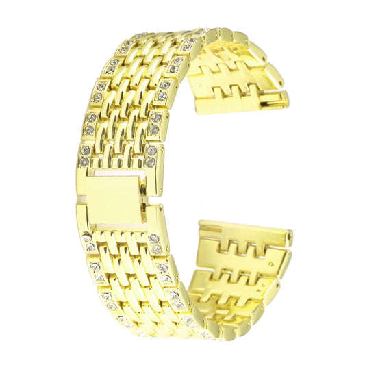 Metal Wrist Strap Watch Band for Samsung Gear S3(Gold) by buy2fix