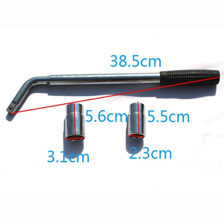 Retractable Effort Tire Wrench by buy2fix