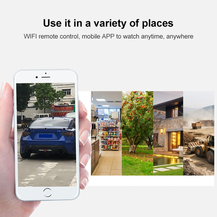 QX38 1080P WiFi High-definition Surveillance Camera Outdoor Dome Camera, Support Night Vision & Two-way Voice & Motion Detection(EU Plug) by buy2fix