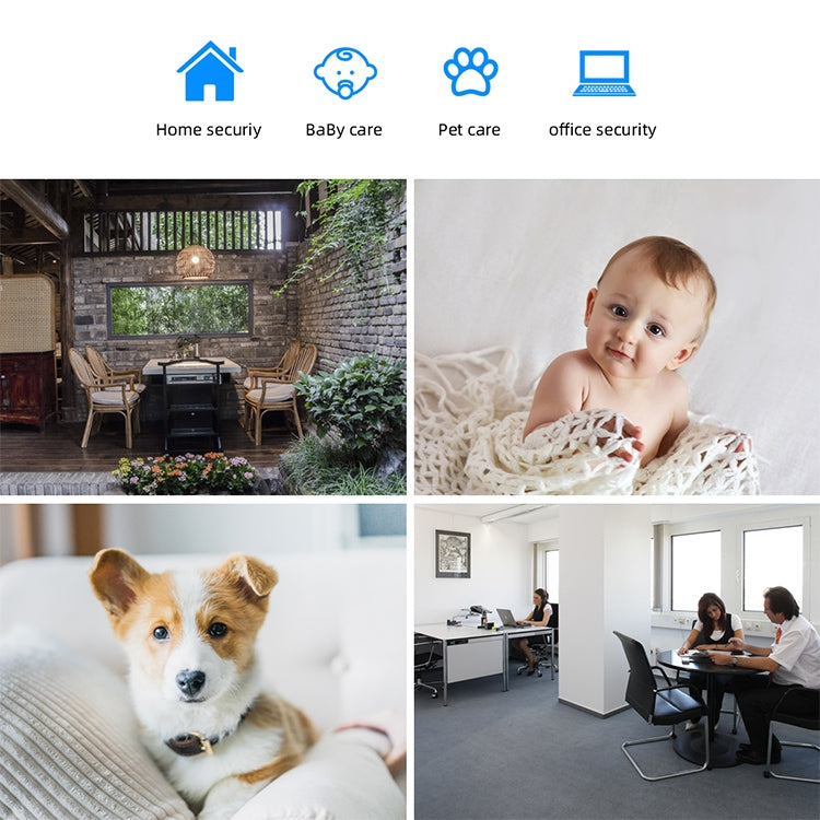 YT43 2 Million Pixels HD Wireless Indoor Home Little Red Riding Hood Camera, Support Motion Detection & Infrared Night Vision & Micro SD Card(EU Plug) by buy2fix