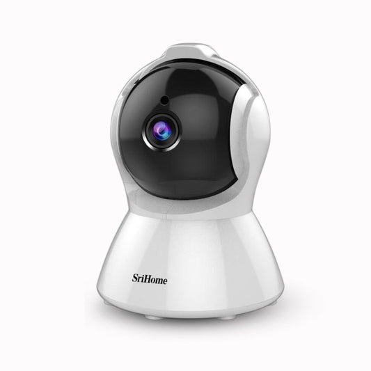 SriHome SH025 2.0 Million Pixels 1080P HD AI Auto-tracking IP Camera, Support Two Way Audio / Motion Tracking / Humanoid Detection / Night Vision / TF Card, UK Plug by SriHome