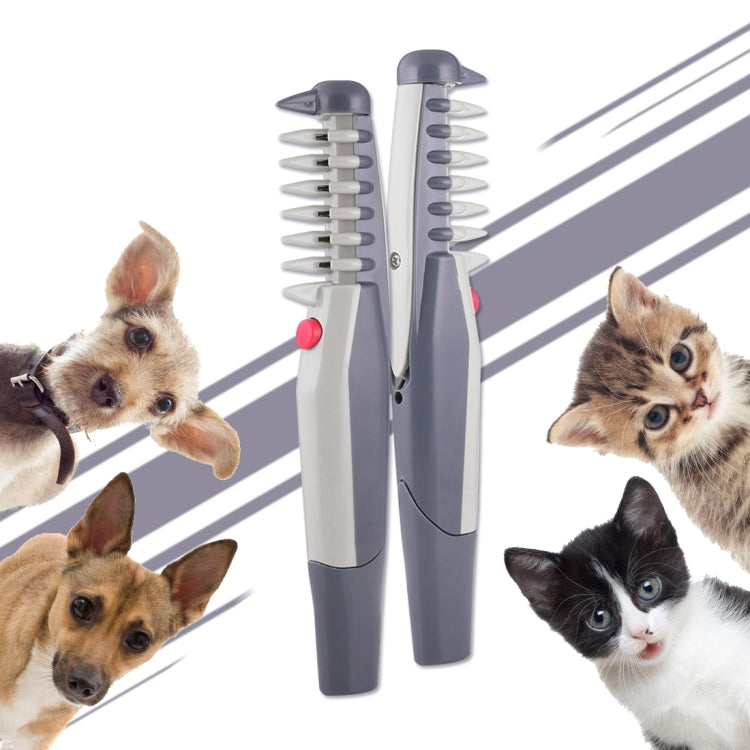 Knot Out Ultimate Pet Electrical Grooming Comb Cut Tangles Tool Scissor Trimmer by buy2fix