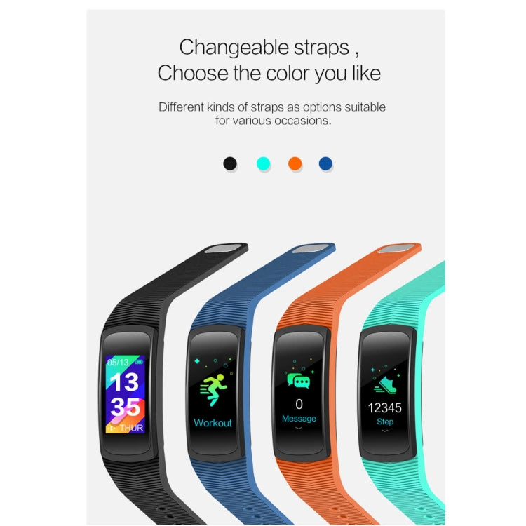 SMA-B3 Fitness Tracker 0.96 inch Bluetooth Smart Bracelet, IP67 Waterproof, Support Activity Traker / Heart Rate Monitor / Blood Pressure Monitor / Remote Capture (Blue) by buy2fix