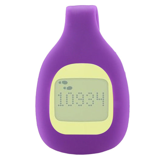 For Fitbit Zip Smart Watch Clip Style Silicone Case, Size: 5.2x3.2x1.3cm(Purple) by buy2fix