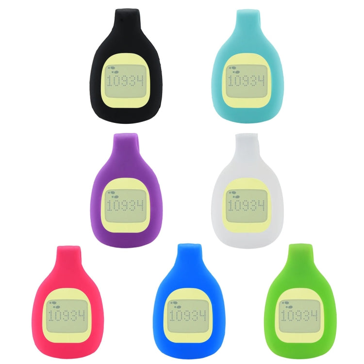 For Fitbit Zip Smart Watch Clip Style Silicone Case, Size: 5.2x3.2x1.3cm(Blue) by buy2fix