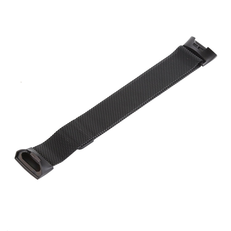Metal Watch Band for Fitbit Charge 3(Black) by buy2fix