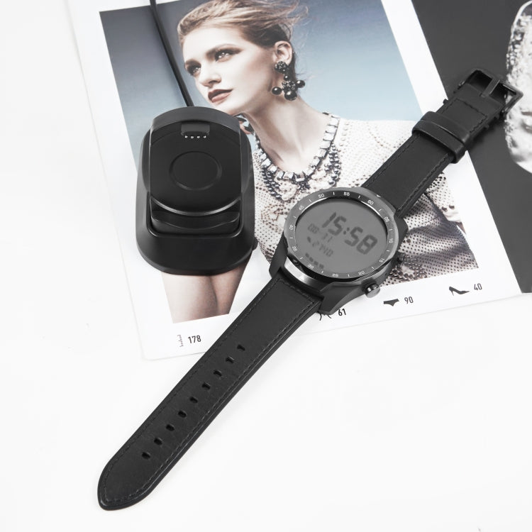 Smartwatch Replacement USB Vertical Magnetic Charger Charging Dock Adapter for Ticwatch Pro 2020 / Ticwatch Pro by buy2fix