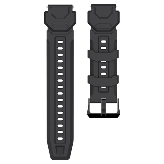 For KOSPET TANK M1 Pro (CA0832B) Silicone Watch Band (Black) by buy2fix