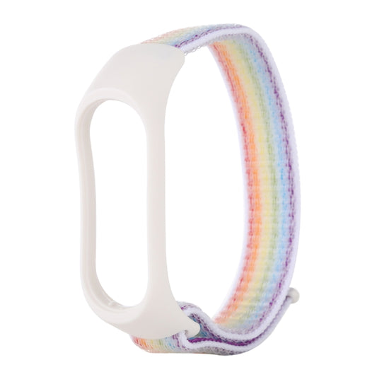Smart Watch Nylon Woven Watch Band for Xiaomi Mi Band 3 / 4(Colour) by buy2fix