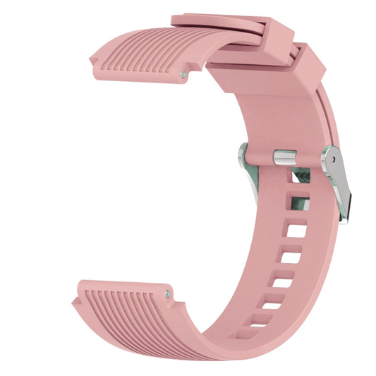 Vertical Grain Watch Band for Galaxy Watch 46mm(Pink) by buy2fix