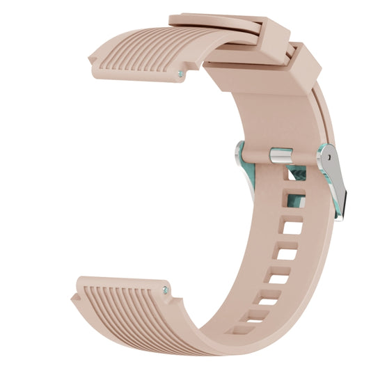 Vertical Grain Watch Band for Galaxy Watch 46mm(Khaki) by buy2fix