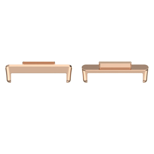 For Huawei Watch Fit 2 2 in 1 Metal Watch Band Connectors (Rose Gold) by buy2fix