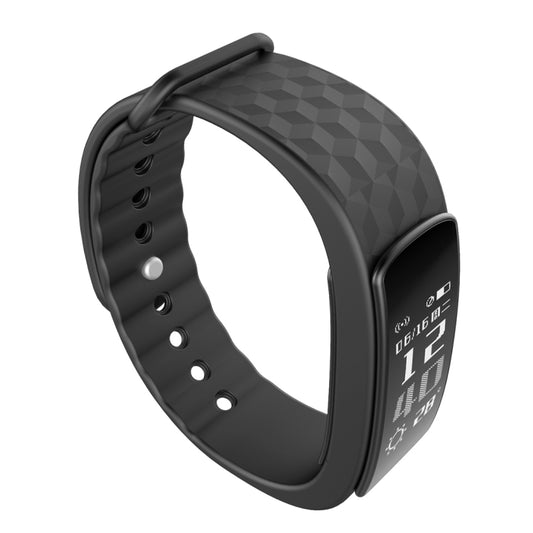 IWOWN i3 HR 0.96 inch OLED Display Bluetooth 4.0 Smart Bracelet, Support Call / Message Display,Time Display, Heart Rate Monitor, Sleep Management, Pedometer, Sedentary Reminder, Compatible with Android and iOS Phones (Black) by buy2fix