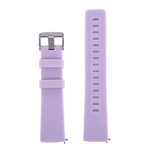 For Fitbit Versa / Versa 2 Simple Fashion Silicone Watch Band(Light Pink) by buy2fix