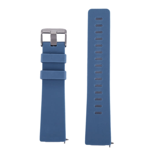 For Fitbit Versa / Versa 2 Simple Fashion Silicone Watch Band(Blue) by buy2fix