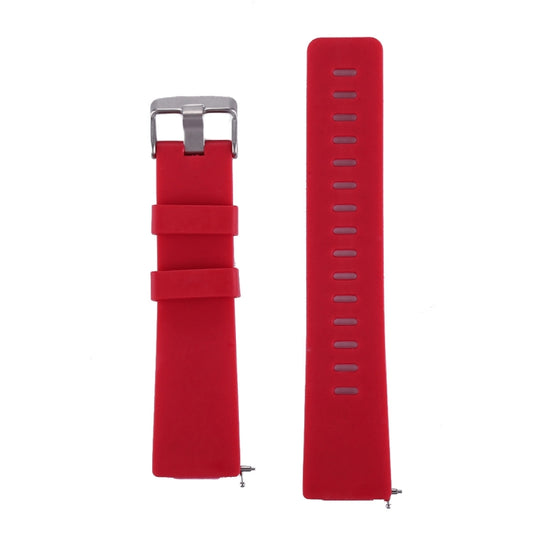 For Fitbit Versa / Versa 2 Simple Fashion Silicone Watch Band(Red) by buy2fix
