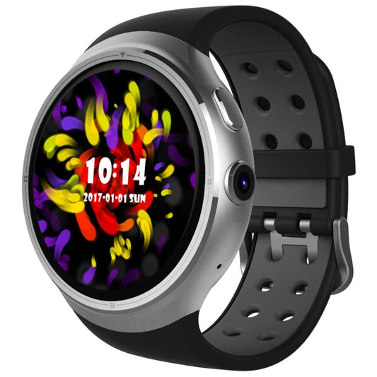 Z10 400*400 Pixel AMOLED 1.39 Inch Round Touch Screen Display Smart Watch, IP54 Waterproof, Support Pedometer / Heart Rate Monitor / GPS Navigation / Notification Remind / Call Reminder / Camera Remot ... rol / Calories Burned, Support Android 5.1(Silver) by buy2fix