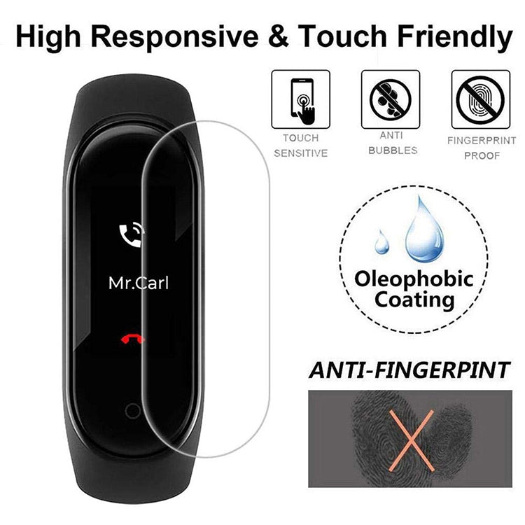 PET Soft Screen Protective Film for Xiaomi Mi Band 5/6 by buy2fix