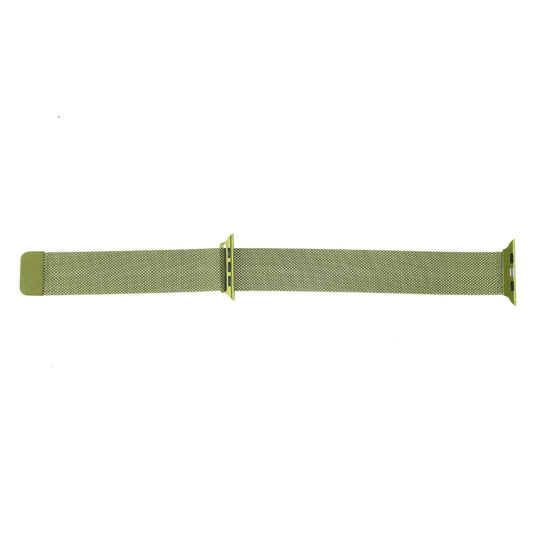 Milanese Loop Magnetic Stainless Steel Watch Band for Apple Watch Ultra 49mm&Watch Ultra 2 49mm / Series 10 46mm / 9&8&7 45mm / SE 3&SE 2&6&SE&5&4 44mm / 3&2&1 42mm(Army Green) by buy2fix