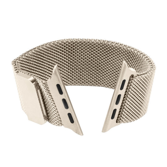 Milanese Loop Magnetic Stainless Steel Watch Band for Apple Watch Ultra 49mm&Watch Ultra 2 49mm / Series 10 46mm / 9&8&7 45mm / SE 3&SE 2&6&SE&5&4 44mm / 3&2&1 42mm(Milan Starlight) by buy2fix