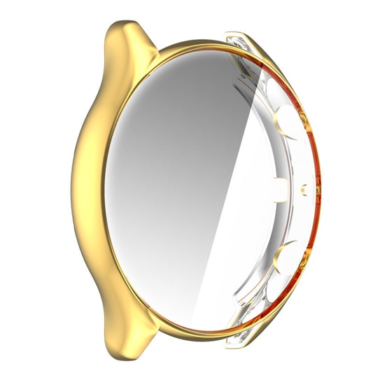 For Amazfit GTR 3 / GTR 3 Pro Full Coverage TPU Electroplating Watch Case(Gold) by buy2fix