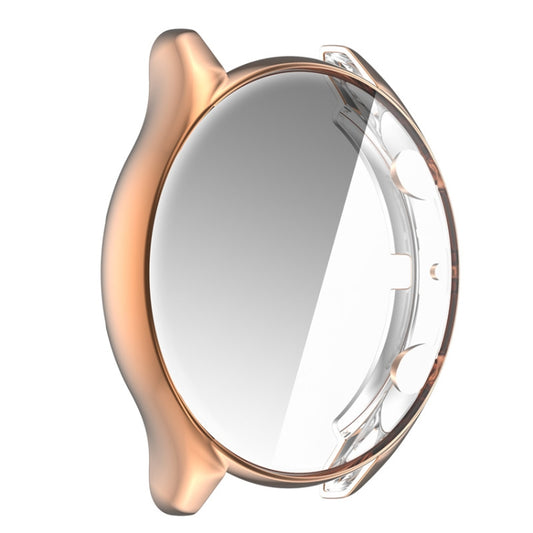 For Amazfit GTR 3 / GTR 3 Pro Full Coverage TPU Electroplating Watch Case(Rose Gold) by buy2fix