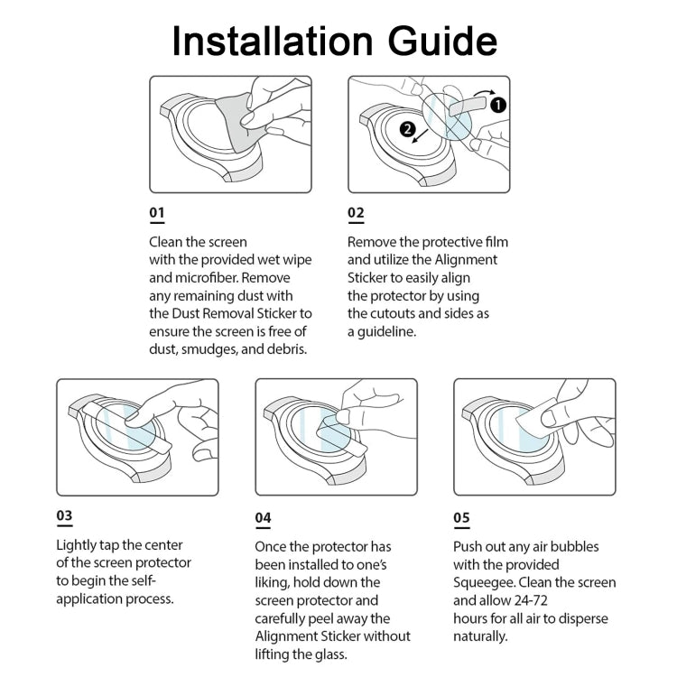 For Garmin Fenix 5 0.26mm 2.5D 9H Tempered Glass Film Screen Protector by buy2fix