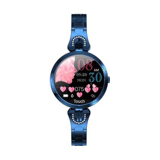 AK15 Fashion Smart Female Bracelet, 1.08 inch Color LCD Screen, IP67 Waterproof, Support Heart Rate Monitoring / Sleep Monitoring / Remote Photography (Blue) by buy2fix